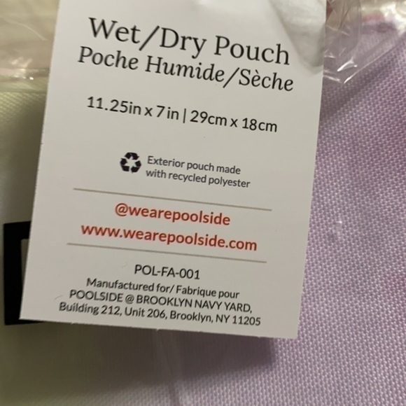 Poolside New York wet dry pouch - Picture 5 of 5